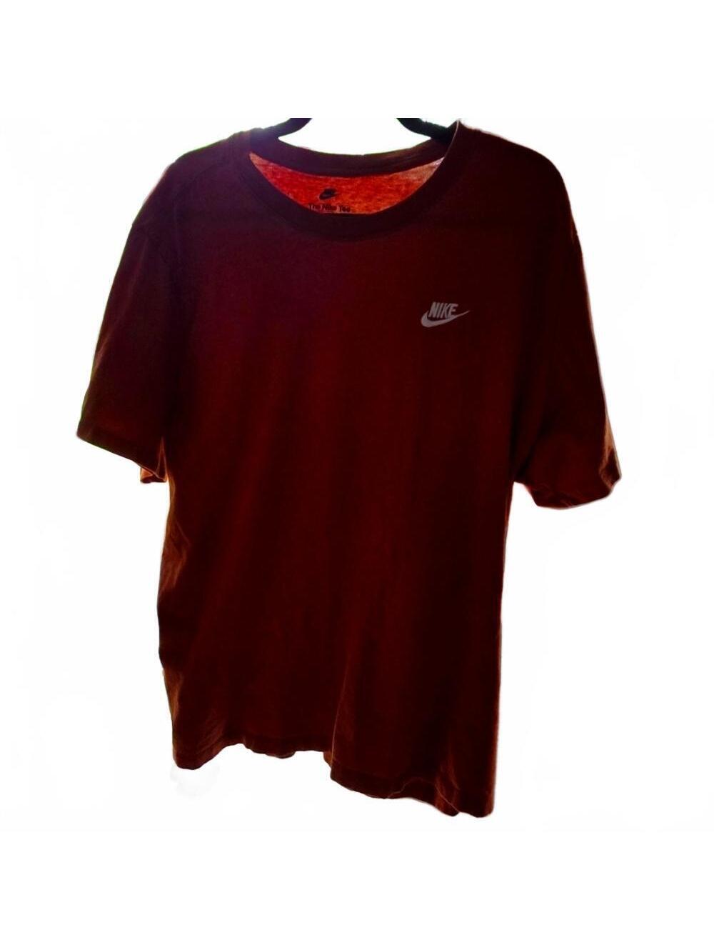 Nike Rust Orange Tee Mens XL